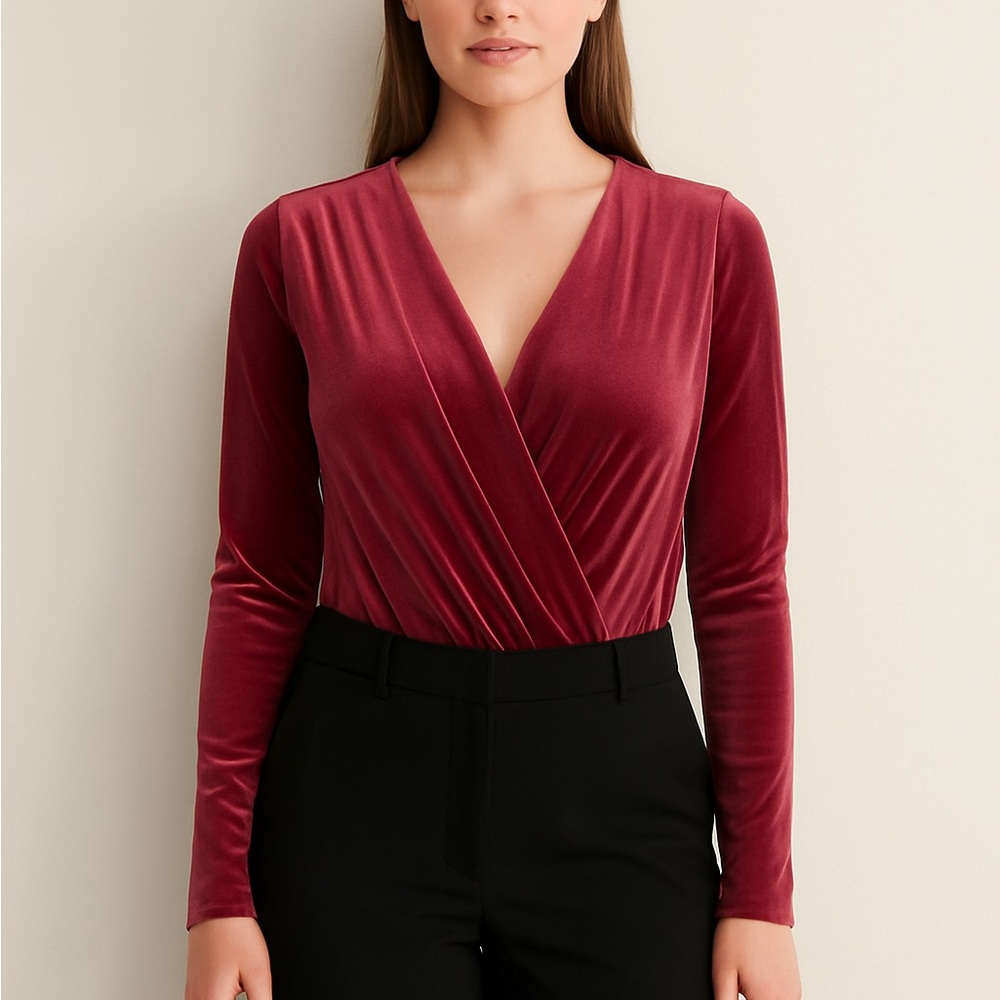Dynamite -Velvet bodysuit